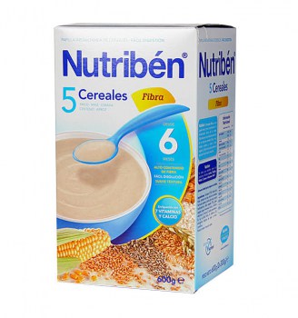 pap 5 cereales fibra 600g