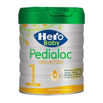 pedialac sin lactosa hero baby 1 envase 800 g