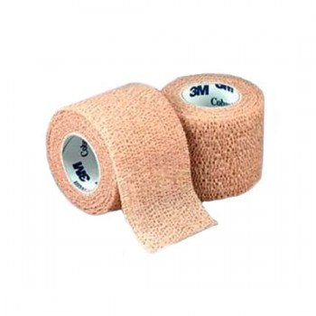venda elastica cohesiva coban 1582 f beige 45 m x 5 cm
